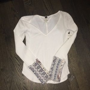 New with tags free people shirt